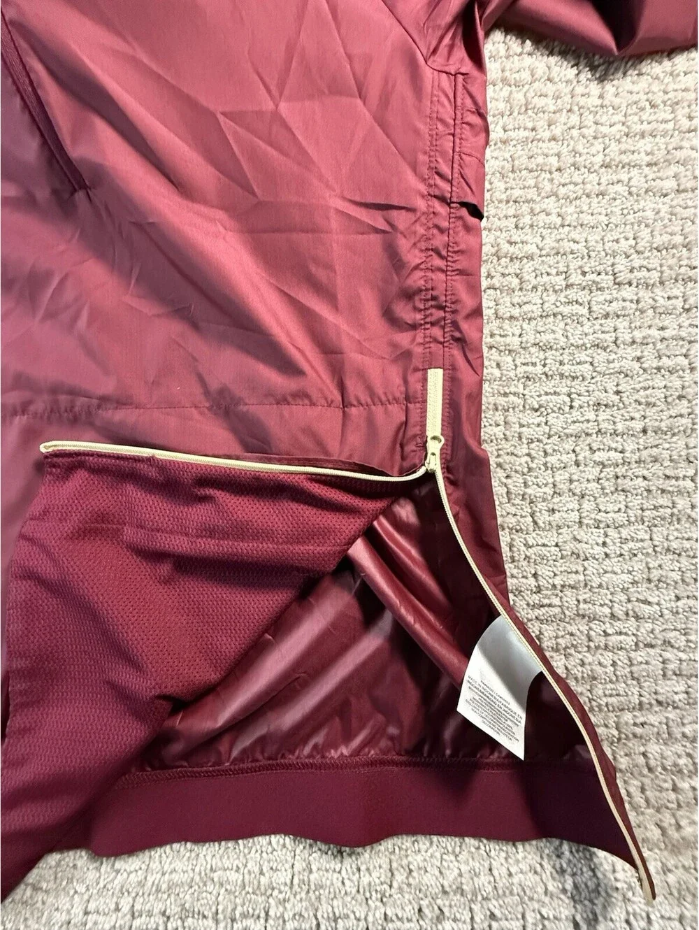Nike Florida State Seminoles 1/2 Zip Pullover Women Size Small NCAA FSU